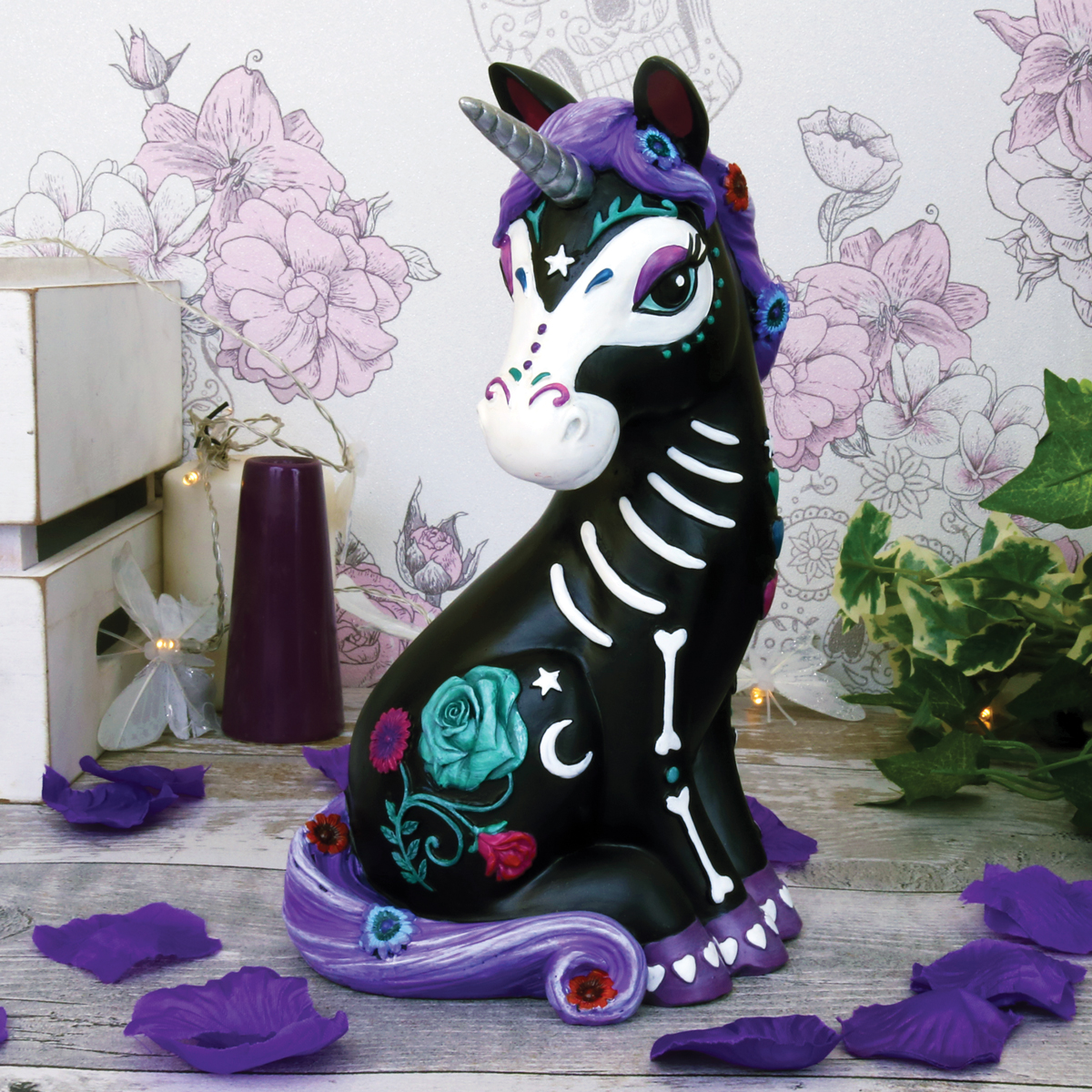 Sugarcorn 'Day of the Dead' Unicorn 22 cm - Image 6