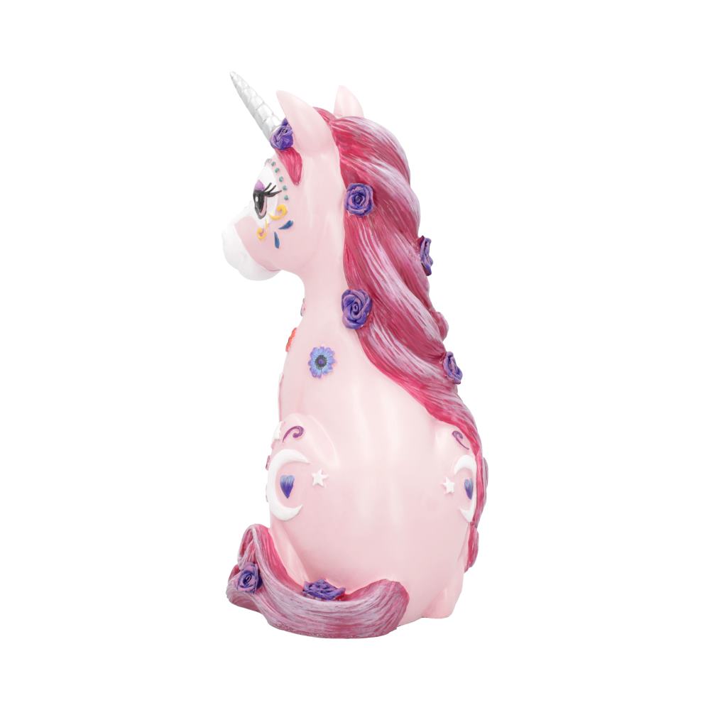 Candycorn Pink Day-of-the-Dead Unicorn 24 cm - Image 4