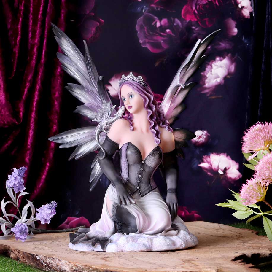 Tameka Winter Fairy with Dragon 38 cm - Image 7