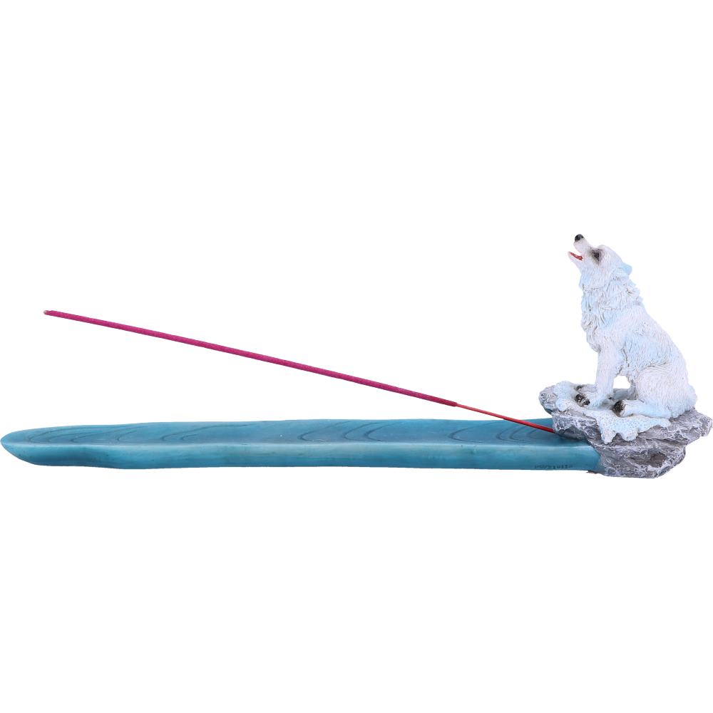 Winter Melody White Wolf Incense Burner 27,5 cm - Image 5