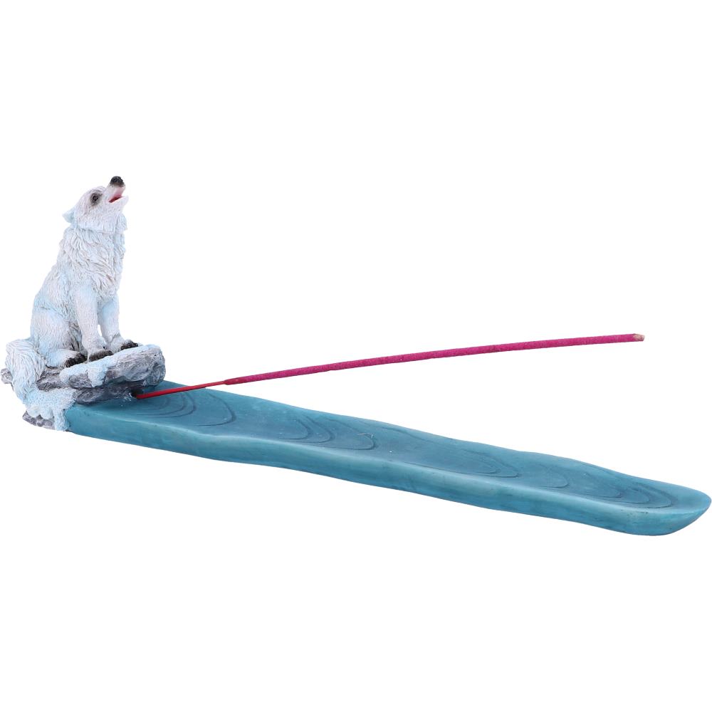 Winter Melody White Wolf Incense Burner 27,5 cm - Image 6