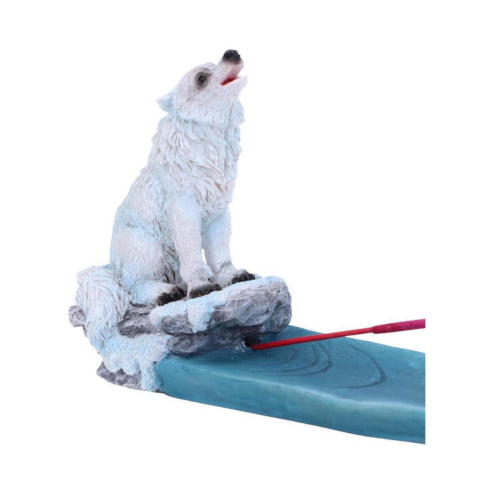 Winter Melody White Wolf Incense Burner 27,5 cm - Image 7